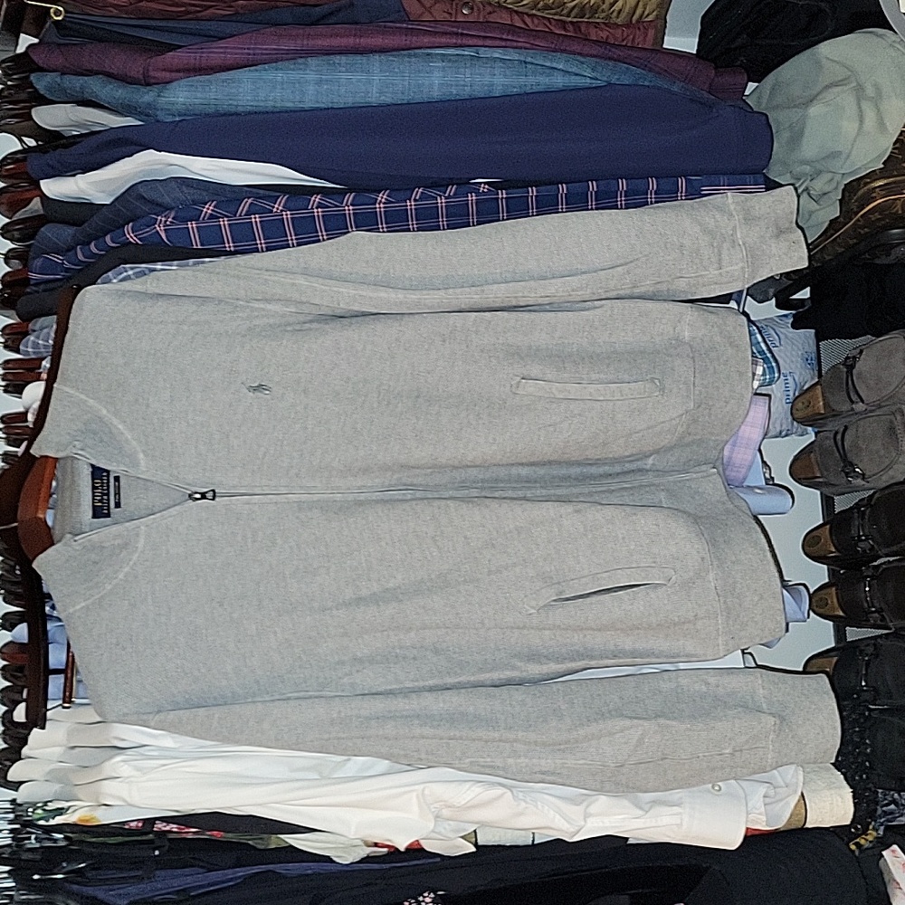 Polo Full Zip Sweater